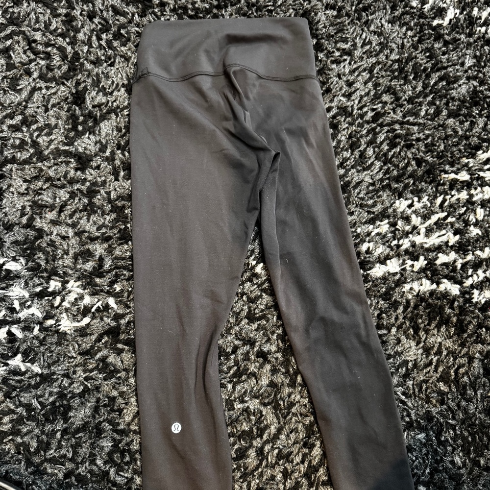 lululemon wunder train Black Leggings